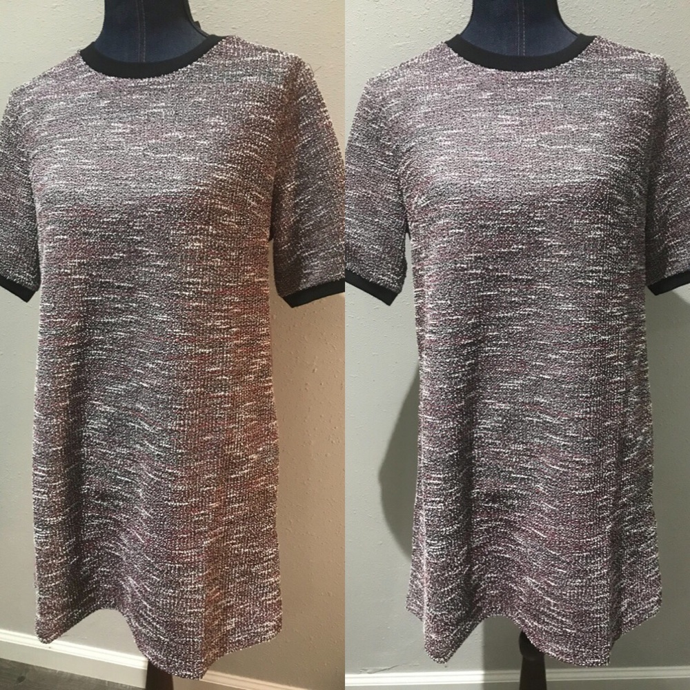 F21 Tweed 60’s MOD Dress Size L NWT